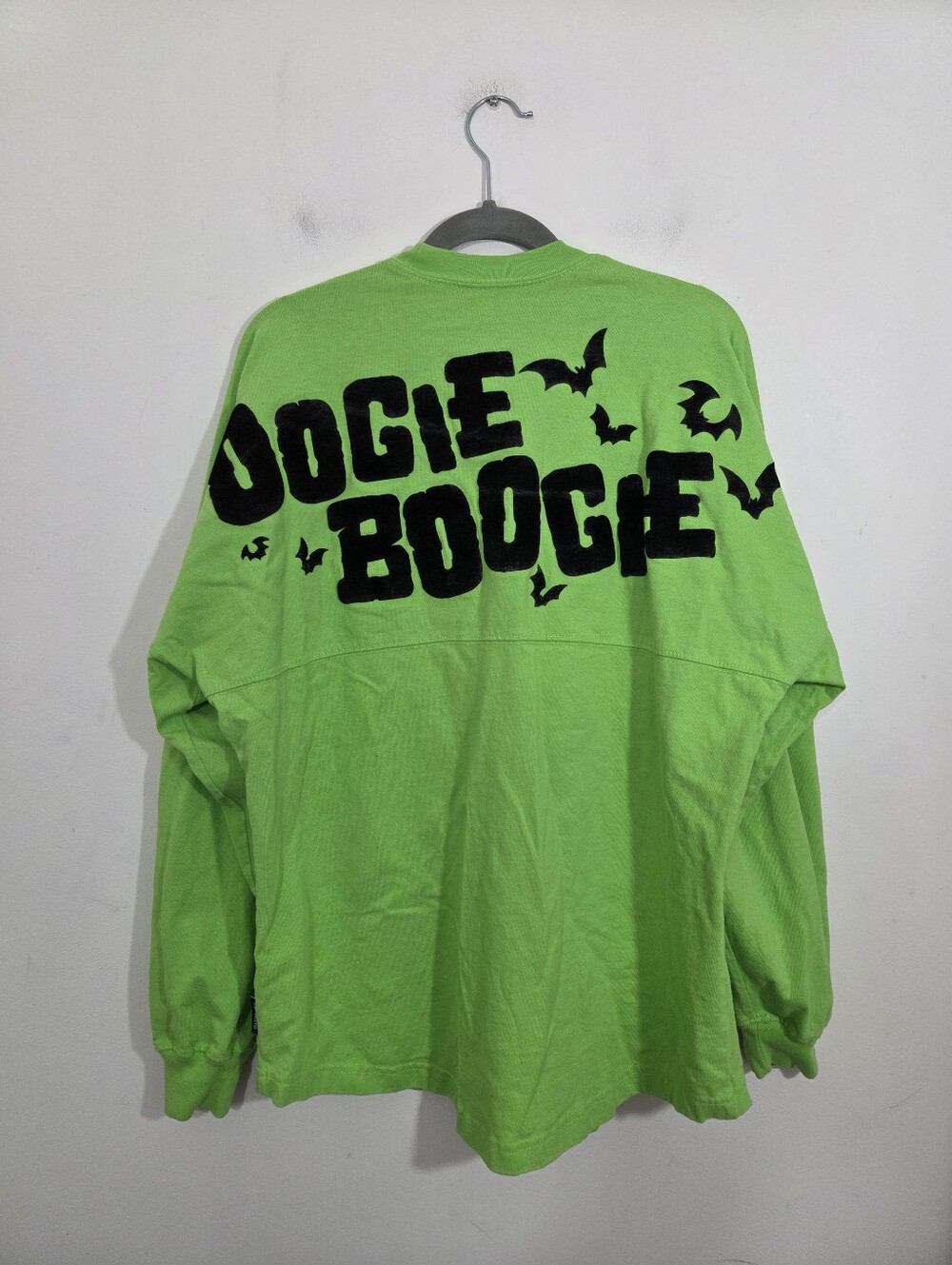 Spirit Jersey Disney Nightmare Before Christmas Oogie Boogie Green Shirt Small - Picture 5 of 7